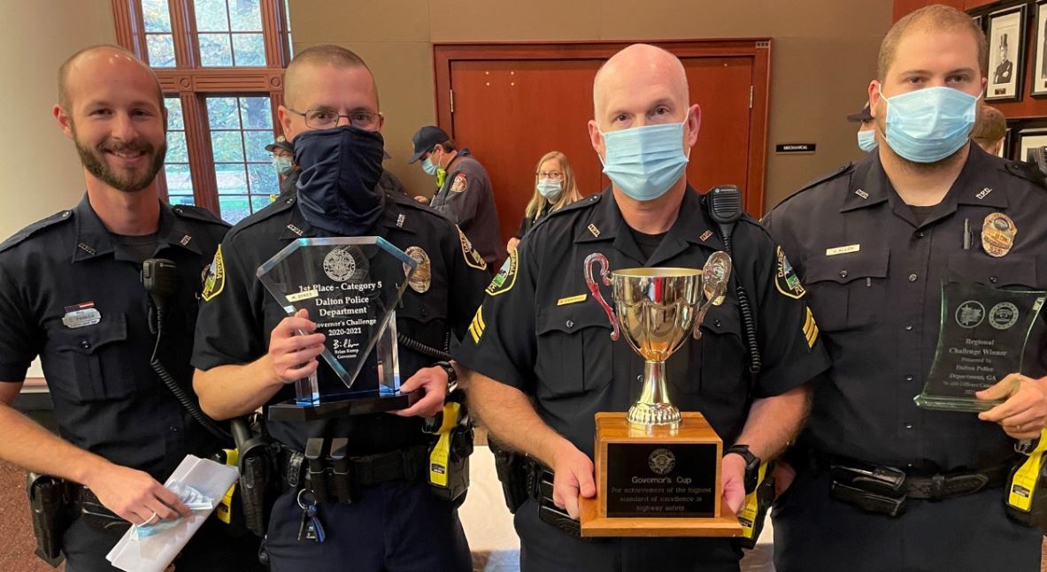 DPD Honors Officer Of The Month, Traffic Unit | Dalton, GA