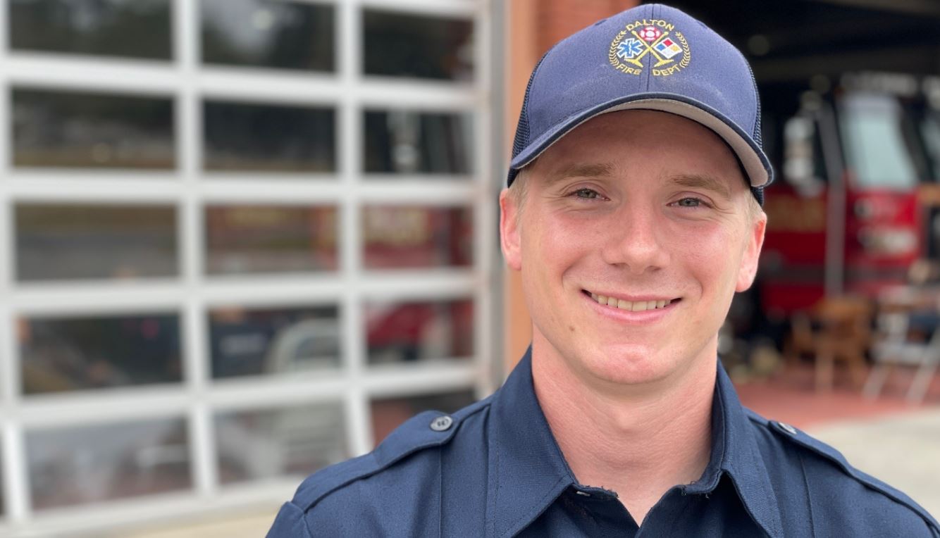 Meet A City of Dalton Employee Zach Carlson, Dalton Firefighter