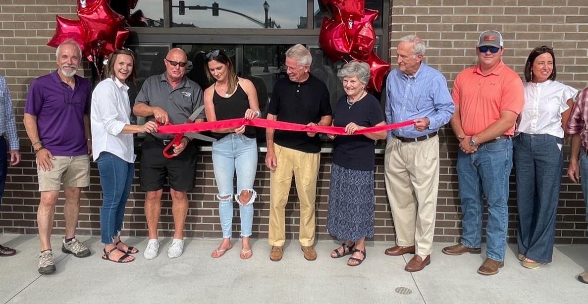 New Burr Park Pavilion Dedicated Dalton, GA