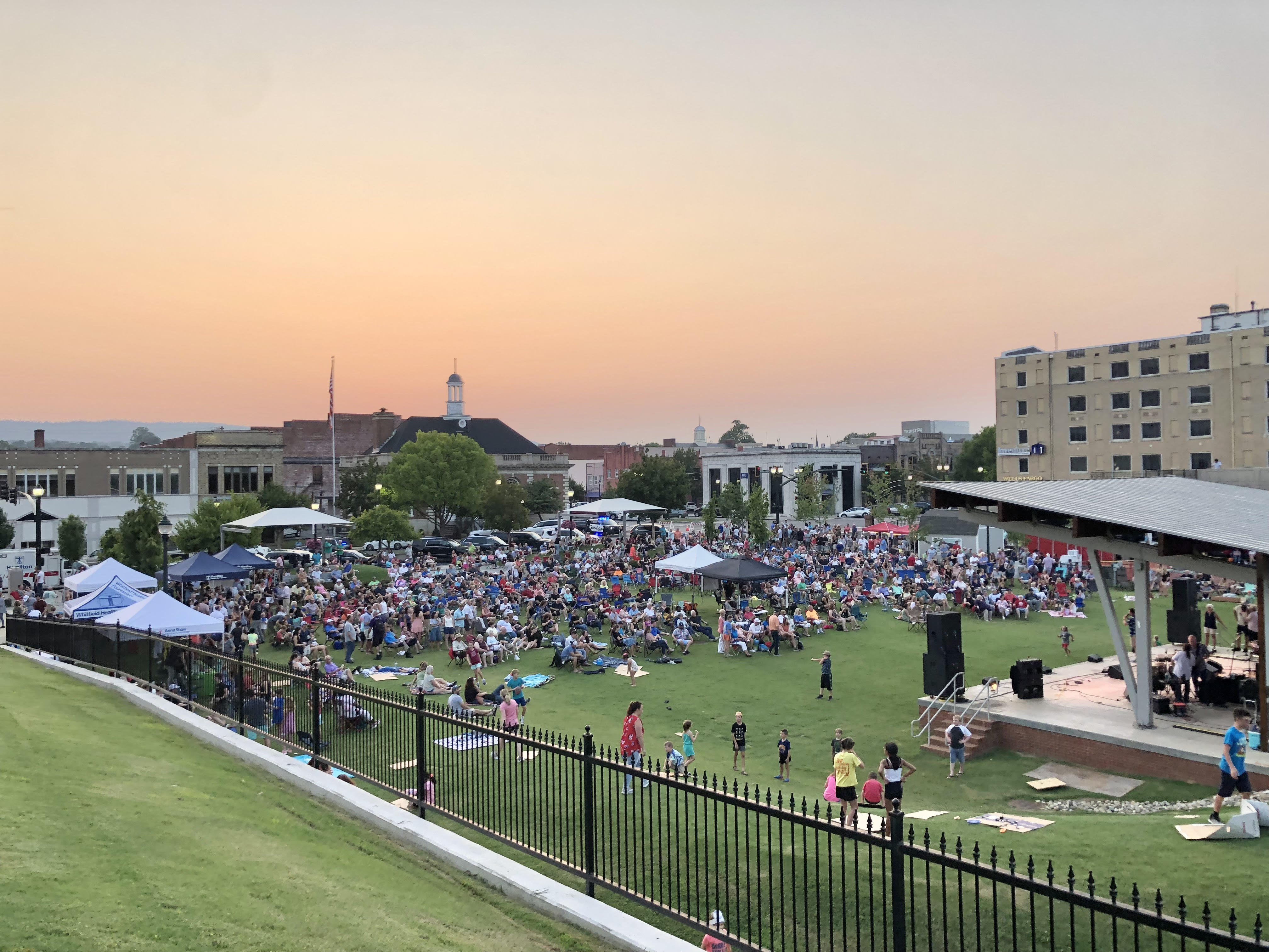 Burr Performing Arts Park Dalton, GA