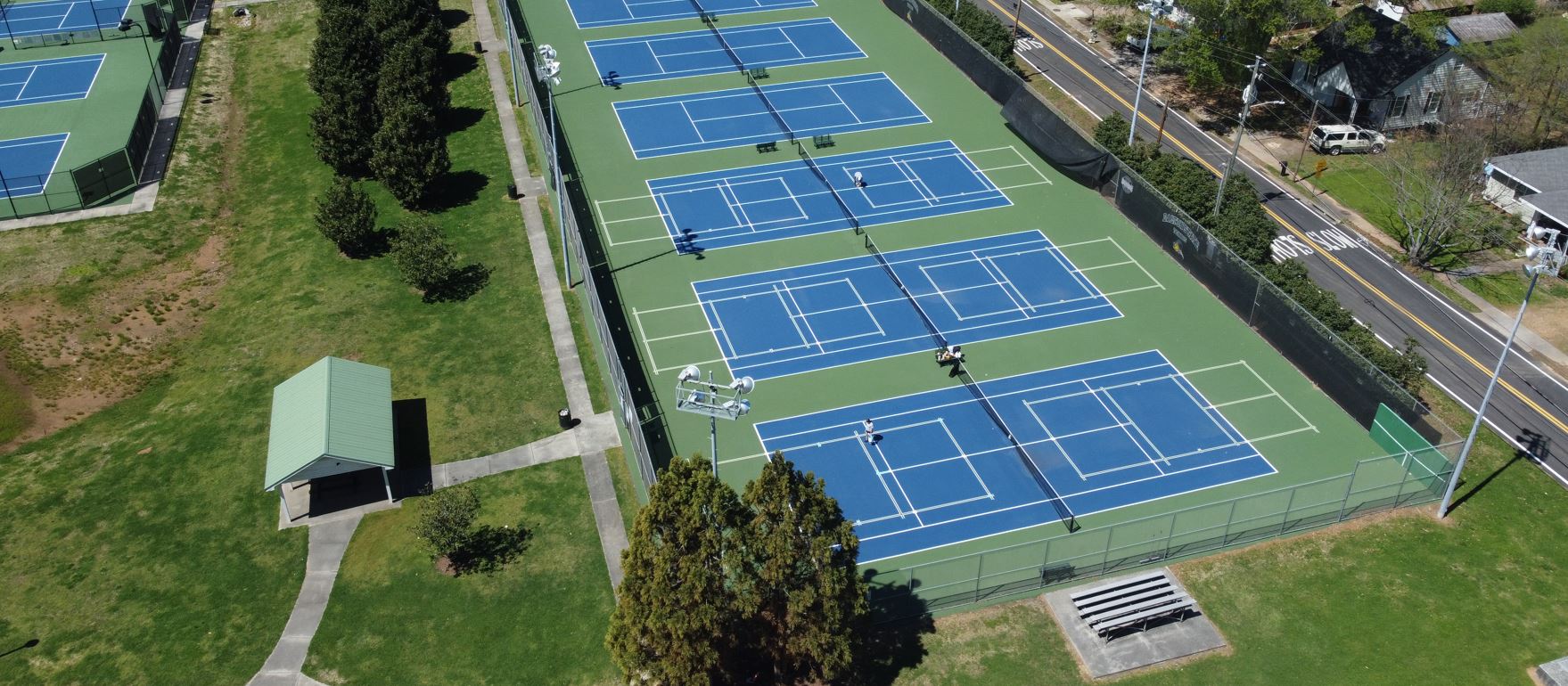 New Pickleball Courts Ready At Lakeshore Park Dalton GA